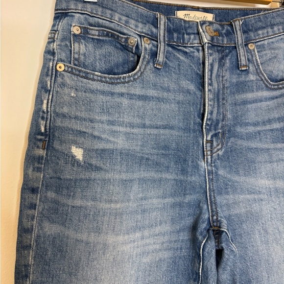 Madewell High Rise Slim Boyjean Knee Rip Edition - Picture 6 of 9